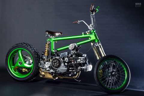 Off the Wall: A BMX-style motorcycle with a Ducati engine