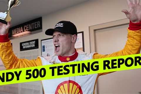 JOSEF WINS! - Indy 500 Testing - Day 1 Report