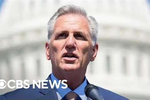 House Speaker Kevin McCarthy pushes to pass debt ceiling plan