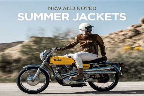 New and Noted: 5 motorcycle jackets for summer