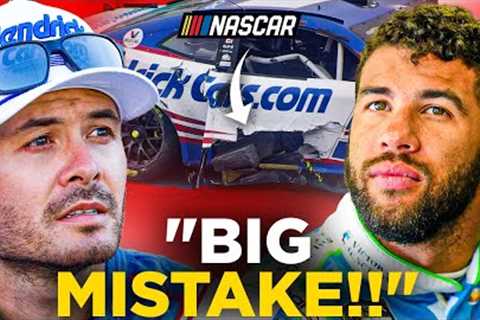 Kyle Larson DONE with Bubba Wallace after DISASTER! *MUST SEE!!*