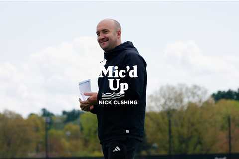 Head Coach Nick Cushing Mic’d Up in Training