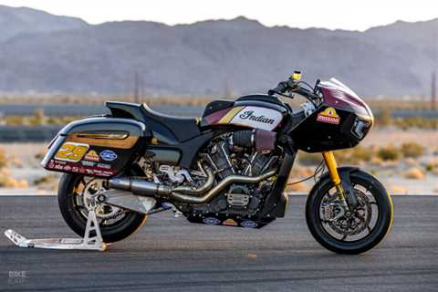 The $92,229 Indian Challenger RR is a ready-to-race bagger