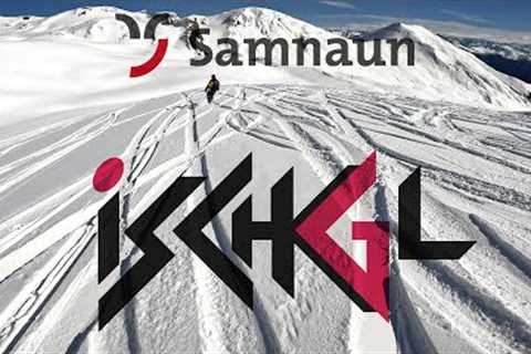 Snowboarding adventure in Ischgl Samnaun, Austria, 2023