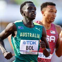 Australian 800m record-holder Peter Bol tests positive