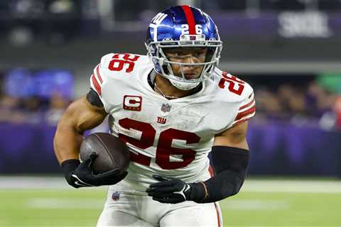 Saquon Barkley, Giants are talking contract again