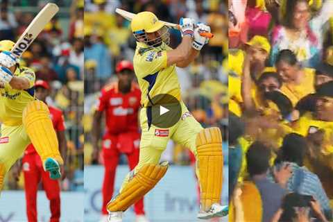 CSK vs PBKS [WATCH]: MS Dhoni lights up Chepauk with two back-to-back sixes off Sam Curran – IPL..