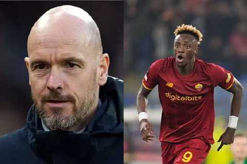 Man Utd Sends Scouts to Monitor Tammy Abraham as Erik Ten Hag Explores Alternatives to Harry Kane