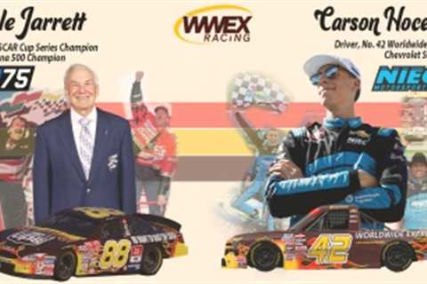 Worldwide Express and Niece Motorsports Throwback to Dale Jarrett’s 2001 UPS Livery