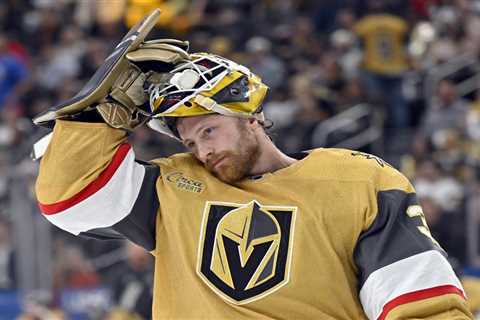 Brossoit rises from AHL, injuries to Vegas’ starting goalie