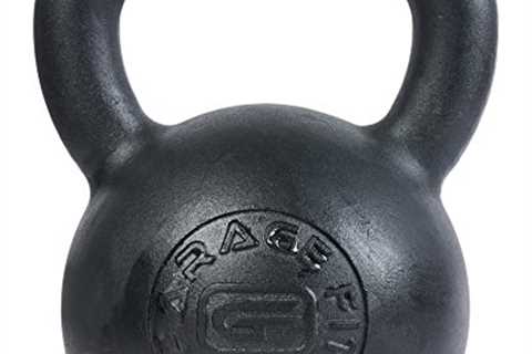 Garage Fit Kettlebells for Crossfit with LB and KG Markings (10kg / 22 lbs) by Garage Fit