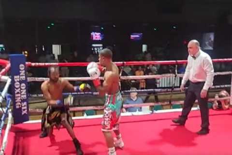 Fans disgusted at boxer’s ‘tasteless cheap’ KO shot as they ask ‘how was this even allowed to take..