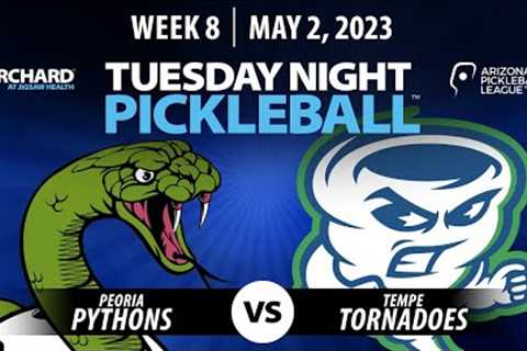 AZ PBL: Peoria Pythons vs Tempe Tornadoes (Tue May 2, Season 1, Week 8)