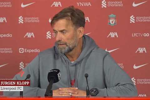 Jurgen Klopp says he will ‘consider’ personal apology to fourth official after Liverpool vs..