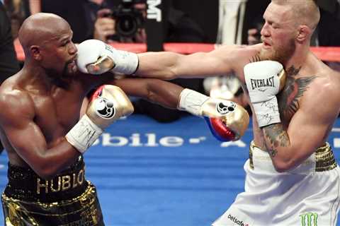 Conor McGregor claims he was ‘playing ping pong’ with Floyd Mayweather’s head when they fought and..