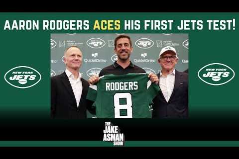 Breaking down why Aaron Rodgers has CRUSHED his first week with the New York Jets