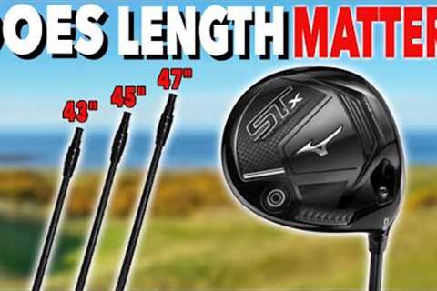 DOES IT MATTER?...Driver Shaft Length Test