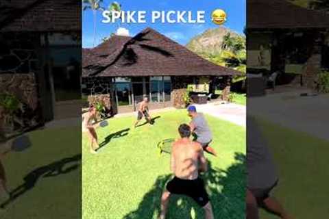 Spike-Pickle is AWESOME #pickleballhighlights