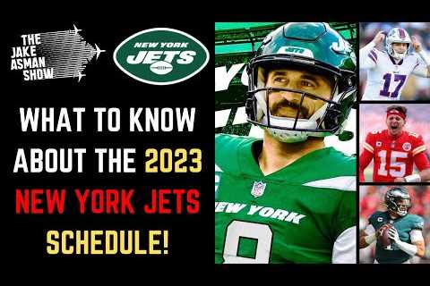 Breaking down the BIGGEST takeaways from the New York Jets full 2023 Schedule!