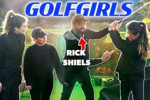 Rick Shiels improves our golf swing in JUST *5 minutes*!! | GolfGirls Episode 10