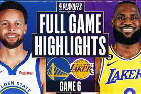 #6 WARRIORS at #7 LAKERS | FULL GAME 6 HIGHLIGHTS | May 12, 2023