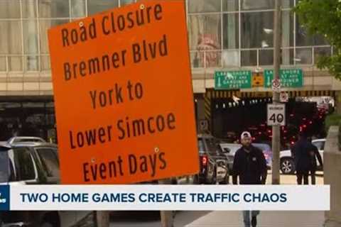 Gametime gridlock: two home games in Toronto create traffic chaos