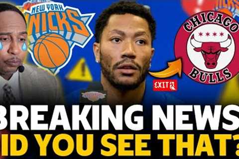 😱 SAD NEWS! FANS DIDN''T LIKE IT! DERRICK ROSE UPDATES! NEW YORK KNICKS LATEST NEWS