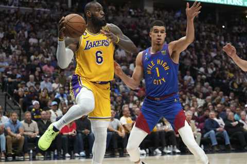 Lakers-Nuggets Game 2 live updates, lineups, injury report, how to watch, TV channel