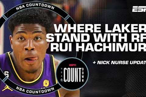 Woj on Rui Hachimura''s future with Lakers, NBA teams'' interest in Nick Nurse | NBA Countdown