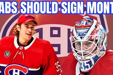 Canadiens should sign an extension with Montembeault