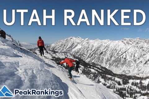 Utah Ski Resorts RANKED - Worst to Best