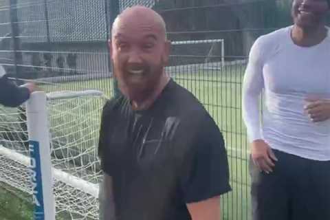 Ex-Premier League stars including Antonio Valencia, Chris Eagles and Stephen Ireland link up for..