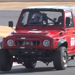Watch Track-Spec Suzuki Jimny Set Tsukuba Ablaze In Time Attack Lap
