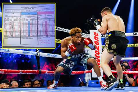 Devin Haney vs Vasyl Lomachenko official judges scorecards cause total outrage as fans raise major..