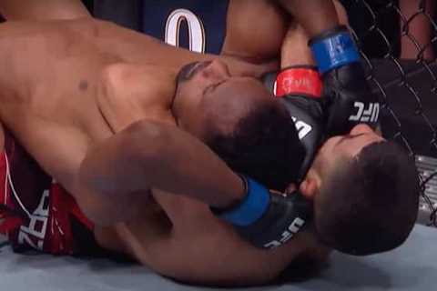 Watch Amir Albazi sub Francisco Figueiredo  UFC Fight Video