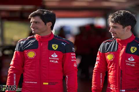 2023 Spanish GP: Ferrari drivers and team boss press conference pairings