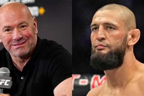 Dana White Denies Rumors Of Tension With Khamzat Chimaev, Trashes MMA Media For Spreading ‘bullsh*t’