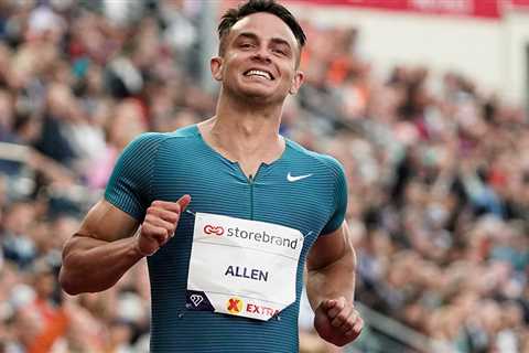 Devon Allen: the Olympic hurdler with one eye on the Super Bowl