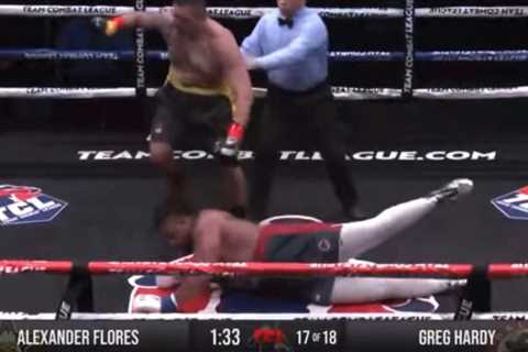 Greg Hardy, UFC veteran and ex-NFL All-Pro, KO’d in boxing match