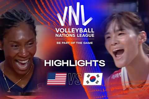 USA vs.  KOR – Highlights Week 1 | Women’s VNL 2023