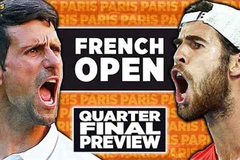 Djokovic vs Khachanov | French Open 2023 Quarter Final | Tennis Talk Preview