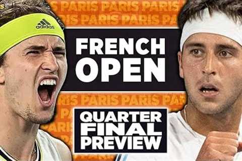 Zverev vs Etcheverry | French Open 2023 Quarter Final | Tennis Talk Preview