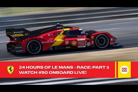 Ferrari Hypercar | Onboard the #50 LIVE race action at 24 Hours of Le Mans 2023 | FIA WEC