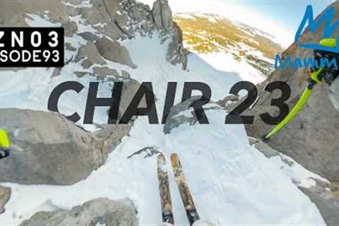 skiing CHAIR 23 at MAMMOTH MOUNTAIN!!