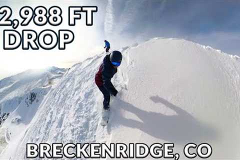 Snowboarding Breckenridge''s Highest Peak (Inbounds)