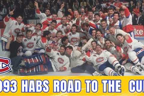 MONTREAL CANADIENS STANLEY CUP 1993