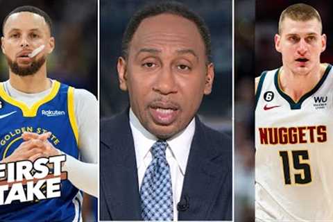 FIRST TAKE | Stephen A Smith slam Warriors over Lakers are the biggest threat to Nuggets next season