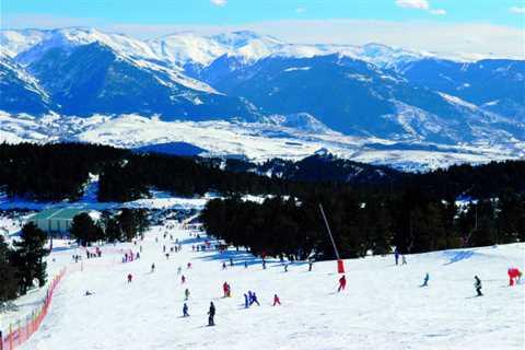 Skiing in the Pyrenees