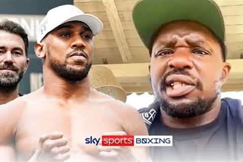 NO COMMUNICATION, NOTHING! ❌  Dillian Whyte exclusive, questions if Anthony Joshua 'serious'