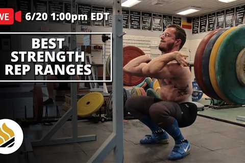 Best Rep Ranges For Strength | Dane Miller LIVE Q&A